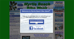 Desktop Screenshot of myrtlebeachbikeweek.com